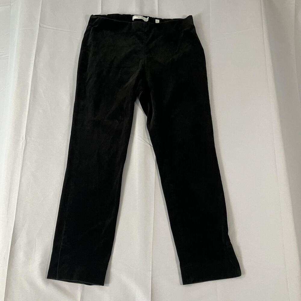 Vince Pants Womens Small Velour Pull On Elastic Waist Straight Leg V451721493‎